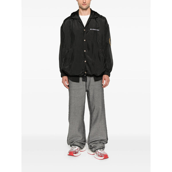 Balenciaga Jackets- Balenciaga Black Jackets - Hooded Jackets Men Premium Casual Designer Jacket