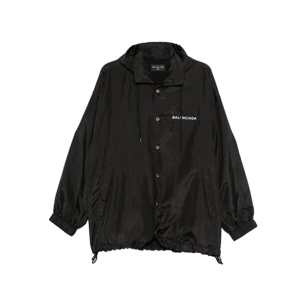 Balenciaga Jackets- Balenciaga Black Jackets - Hooded Jackets Men Premium Casual Designer Jacket