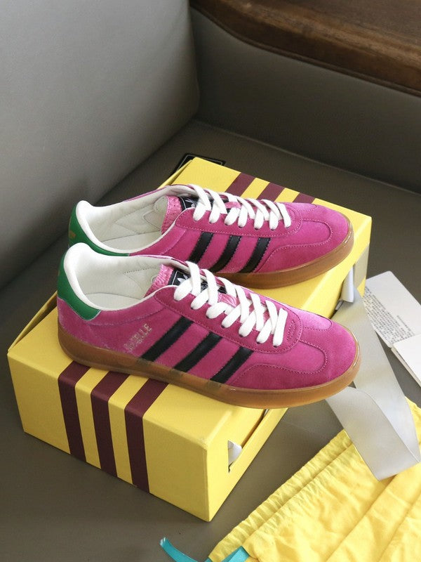 Gucci sneakers detailed view showing premium designer craftsmanship