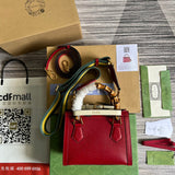 Close-up detail of curated bag design
