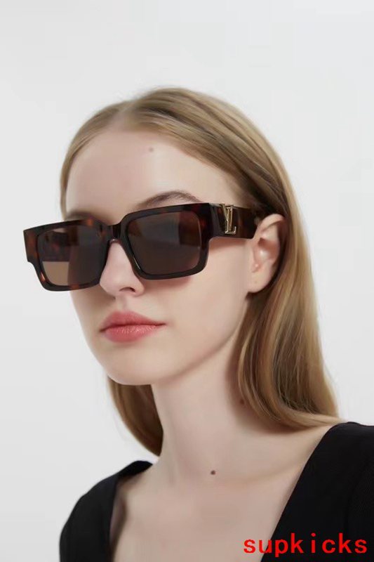 Front view of Louis Vuitton unisex sunglasses