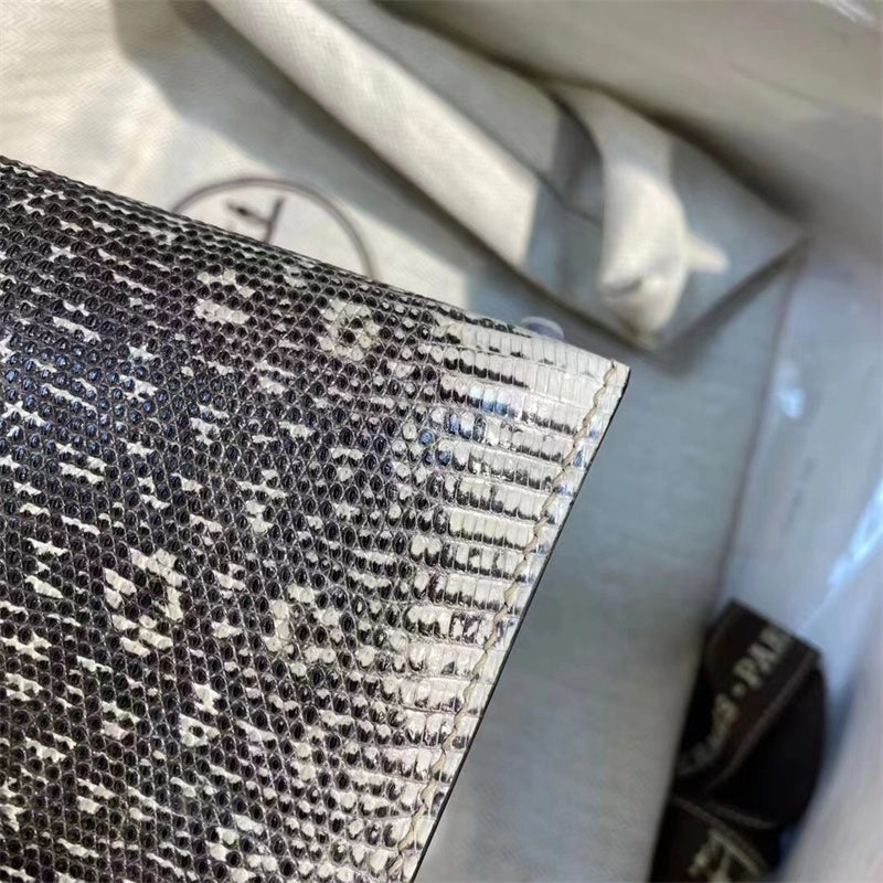 Close-up detail of streamlined bag design