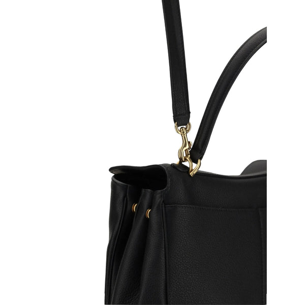 Balenciaga Bags- Balenciaga Black Shoulder Bags Women Elegant Everyday Designer Handbag