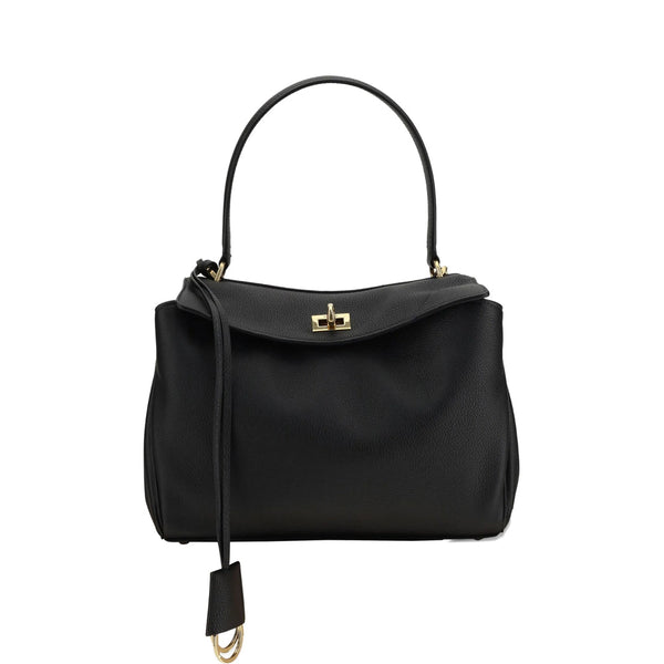 Balenciaga Bags- Balenciaga Black Shoulder Bags Women Elegant Everyday Designer Handbag
