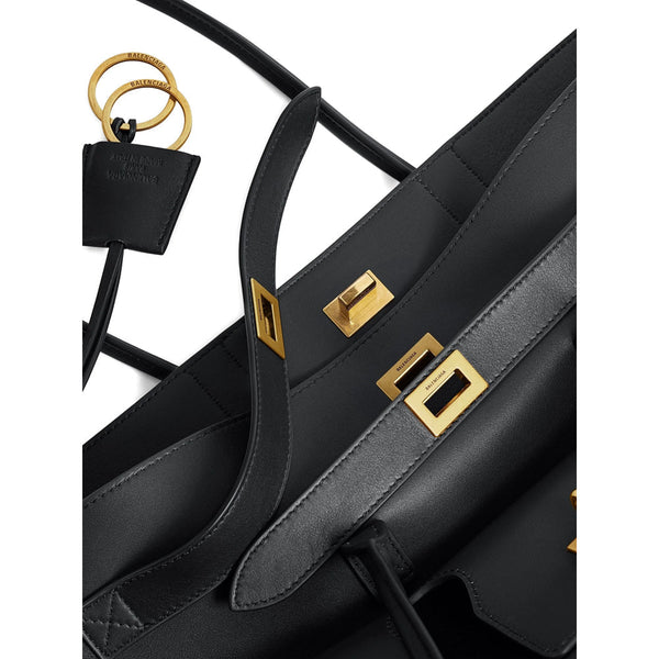 Balenciaga Bags- Balenciaga Black Shoulder Bags Women Elegant Everyday Designer Handbag