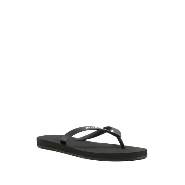 Balenciaga Shoes- Balenciaga Black Flip-Flops & Slides Women Comfortable Everyday Designer Shoes