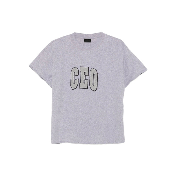 Balenciaga T-Shirts- Balenciaga Grey Tops - T-Shirts & Jerseys Women Premium Designer Cotton T-Shirt