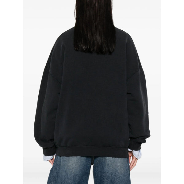 Balenciaga Hoodies- Balenciaga Black Tops - Sweatshirts Women Comfortable Luxury Streetwear Hoodie