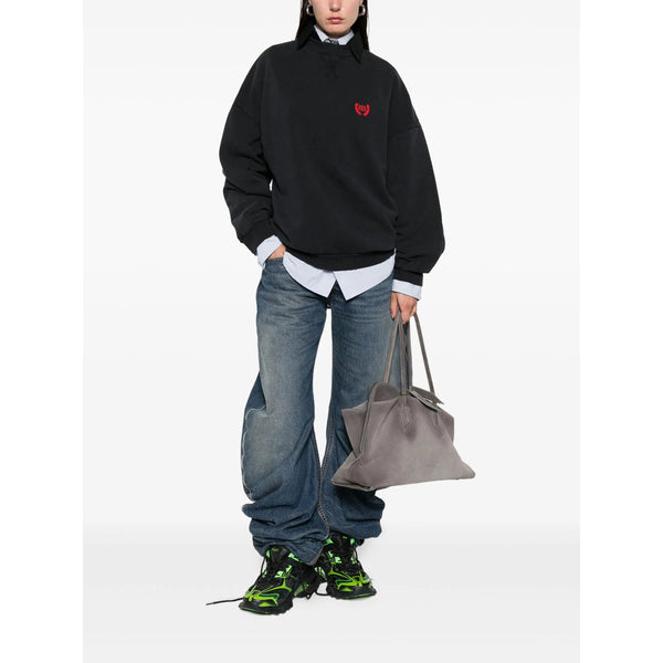 Balenciaga Hoodies? Balenciaga Black Tops - Sweatshirts Women Comfortable Luxury Streetwear Hoodie