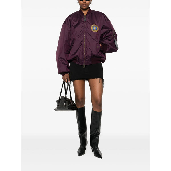Balenciaga Jackets? Balenciaga Purple Jackets - Bomber Jackets Women Premium Casual Designer Jacket
