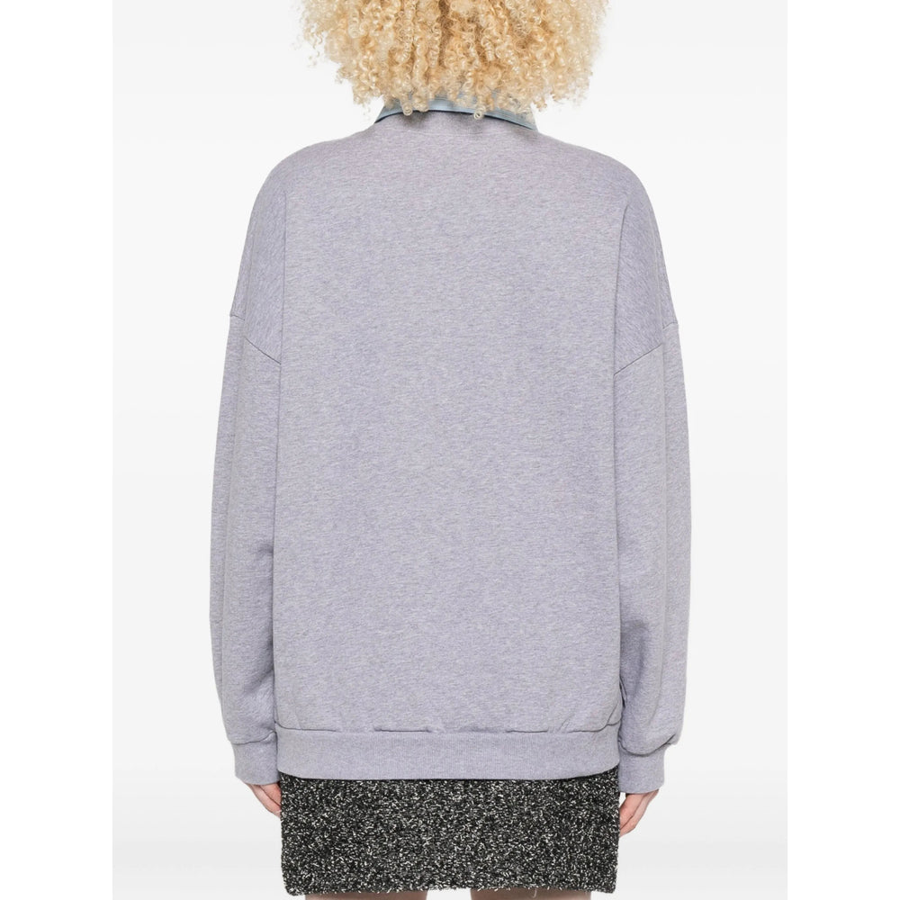 Close-up of Balenciaga sweaters & pullovers hardware and fine stitching