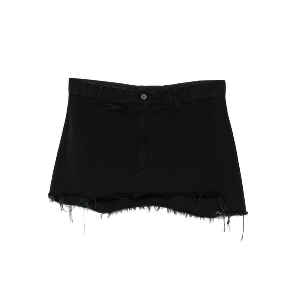 Balenciaga Skirts- Balenciaga Black Skirts - Straight Skirts Women Elegant Designer Casual Skirt