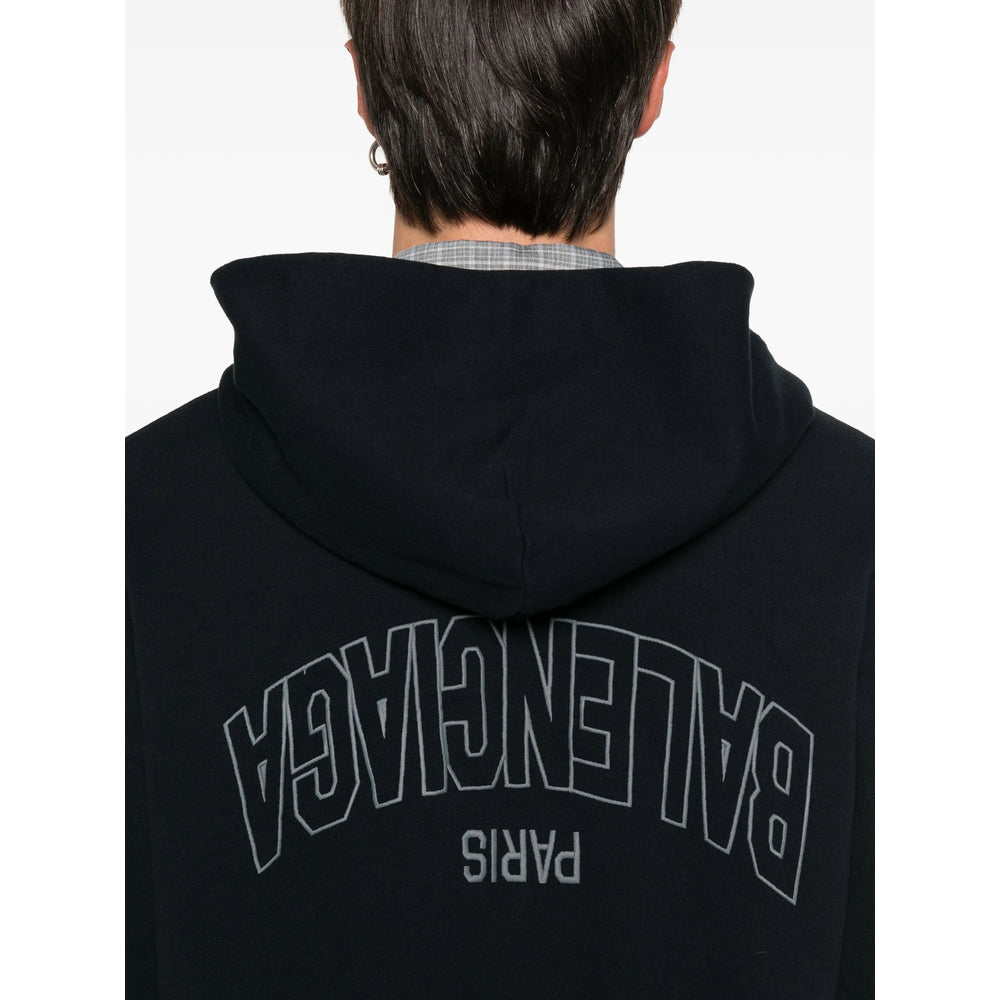 Balenciaga Hoodies- Balenciaga Blue Sweaters & Knitwear - Hoodies Men Premium Designer Casual Hoodie