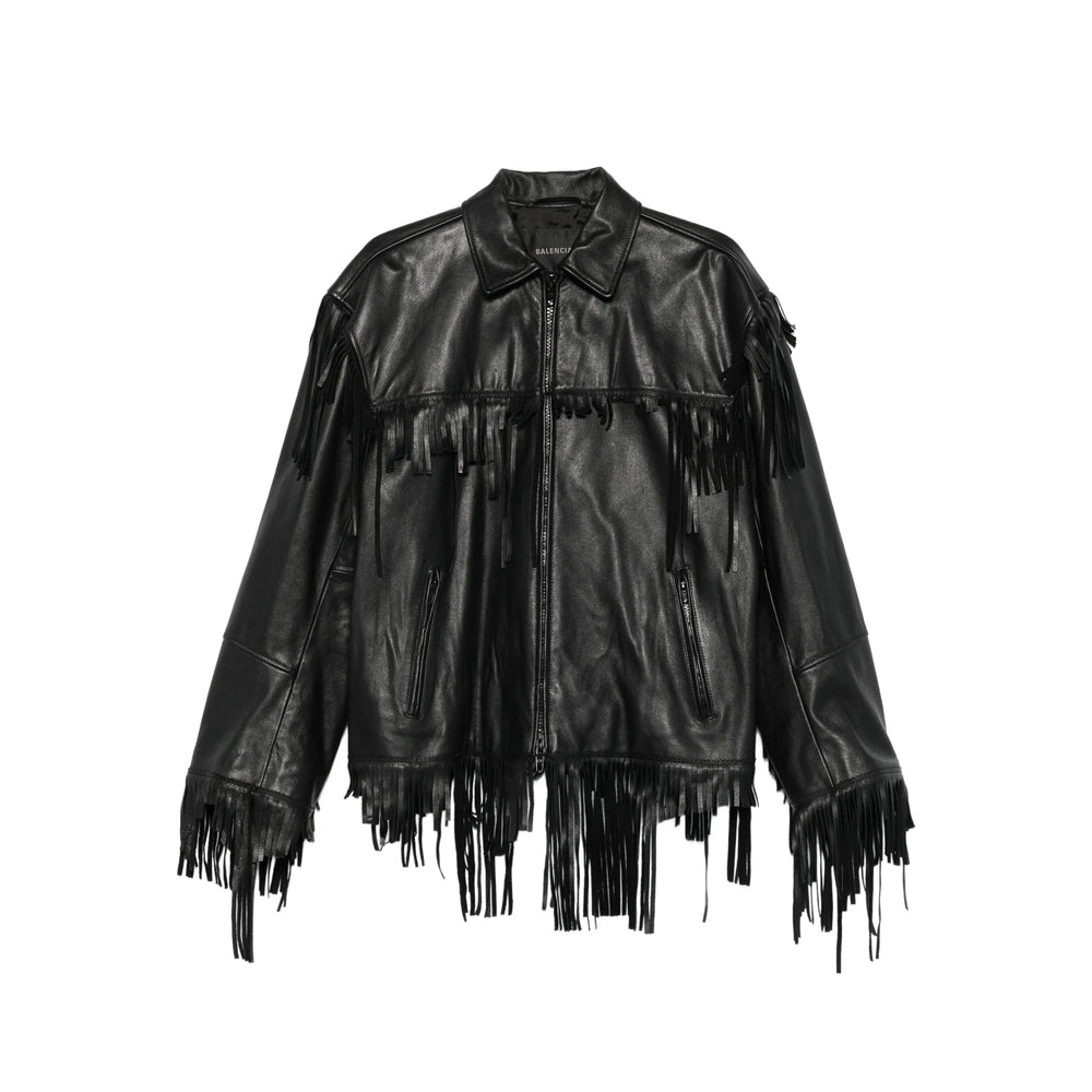 Balenciaga Jackets? Balenciaga Black Jackets - Leather Jackets Women Luxury Designer Outerwear Jacket
