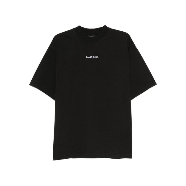 Balenciaga T-Shirts- Balenciaga Black T-Shirts & Vests - T-Shirts Men Premium Designer Cotton T-Shirt