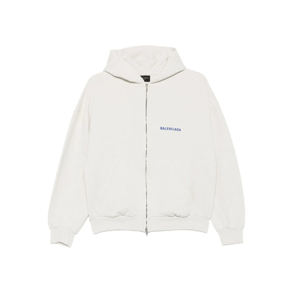 Balenciaga Hoodies? Balenciaga Neutrals Sweaters & Knitwear - Hoodies Men Comfortable Luxury Streetwear Hoodie