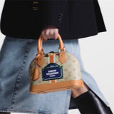  everyday crossbody bag detail view showing craftsmanship