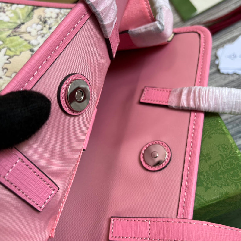 Close-up detail of tailored bag design