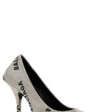Balenciaga premium pumps detail and craftsmanship close-up