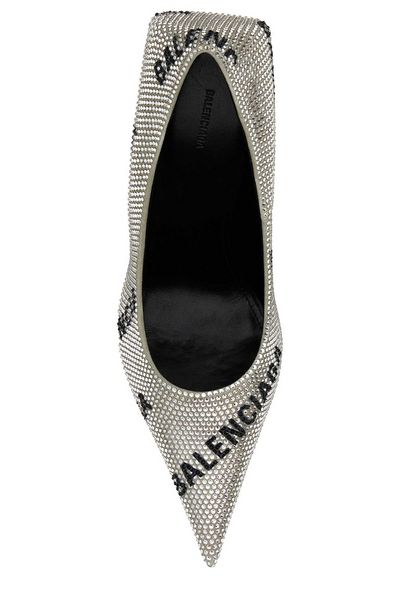 Balenciaga Shoes? BALENCIAGA Pointed Square Knife Pumps - 11cm Heel Comfortable Everyday Designer Shoes