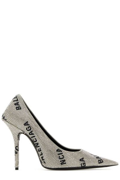 Balenciaga Shoes? BALENCIAGA Pointed Square Knife Pumps - 11cm Heel Premium Designer Casual Shoes