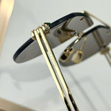 Bottega Veneta Sunglasses detail shot – authentic designer craftsmanship