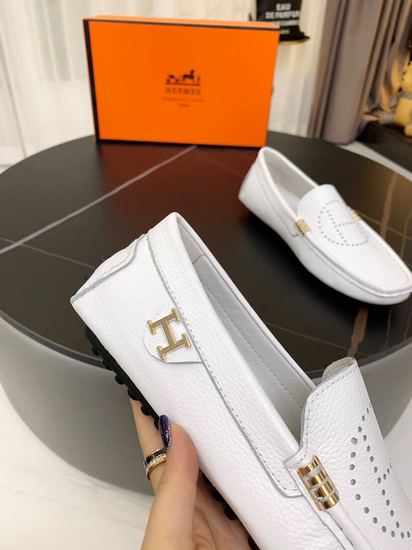Hermes shoes Style 037 - angled studio shot