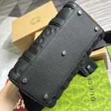 Styled lifestyle shot of polished structured women's handbag – women's statement bag