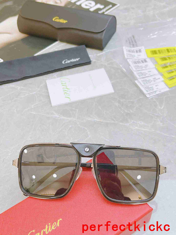 Lifestyle view of Cartier unisex sunglasses