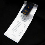Back view of Louis Vuitton luxury clothing with monogram-inspired silhouette