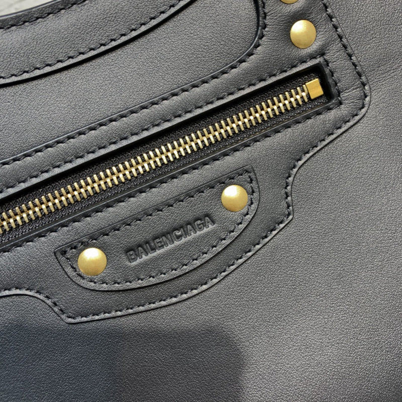 Timeless Premium PU Leather Handbag - Signature Hardware Accents | Women's Designer-Inspired Purse #677 - alternate angle view (image 8) of designer-inspired handbag