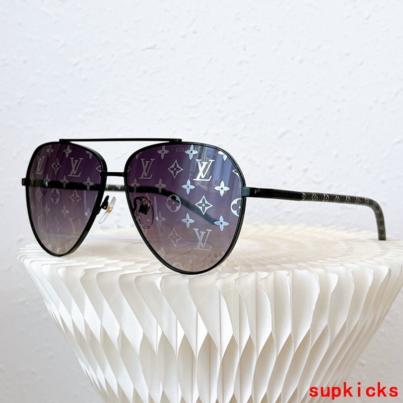 Angled view of Louis Vuitton unisex sunglasses
