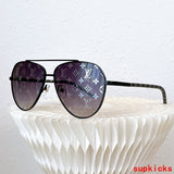 Angled view of Louis Vuitton unisex sunglasses