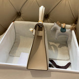 Elegant bag shown from front angle