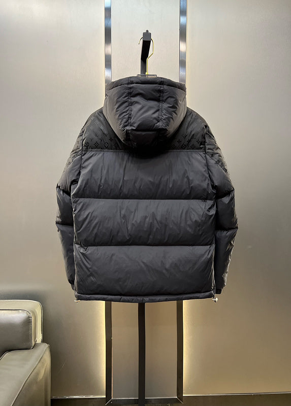 Close-up detail shot of Louis Vuitton luxury clothing with contemporary cut