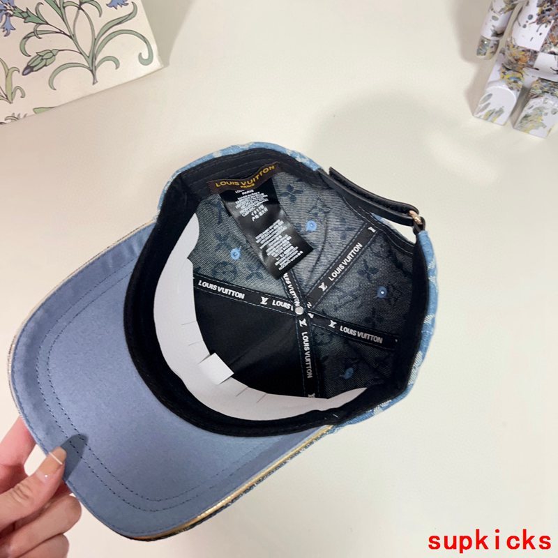 Side view of Louis Vuitton unisex cap