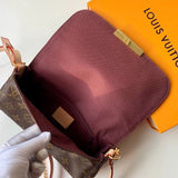 Interior view of structured refined women's handbag – women's luxury handbag