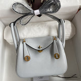 Close-up detail of polished bag design