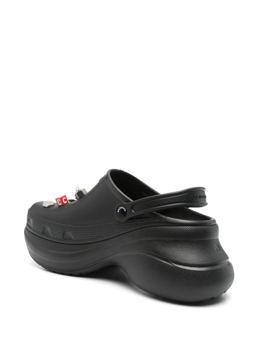 Balenciaga Shoes- BALENCIAGA Flat Jibbitz Sneakers for Men - SS25 Premium Designer Casual Shoes