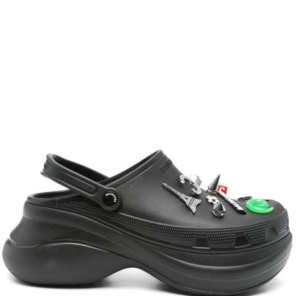 Balenciaga Shoes BALENCIAGA Flat Jibbitz Sneakers for Men - SS25 Comfortable Everyday Designer Shoes