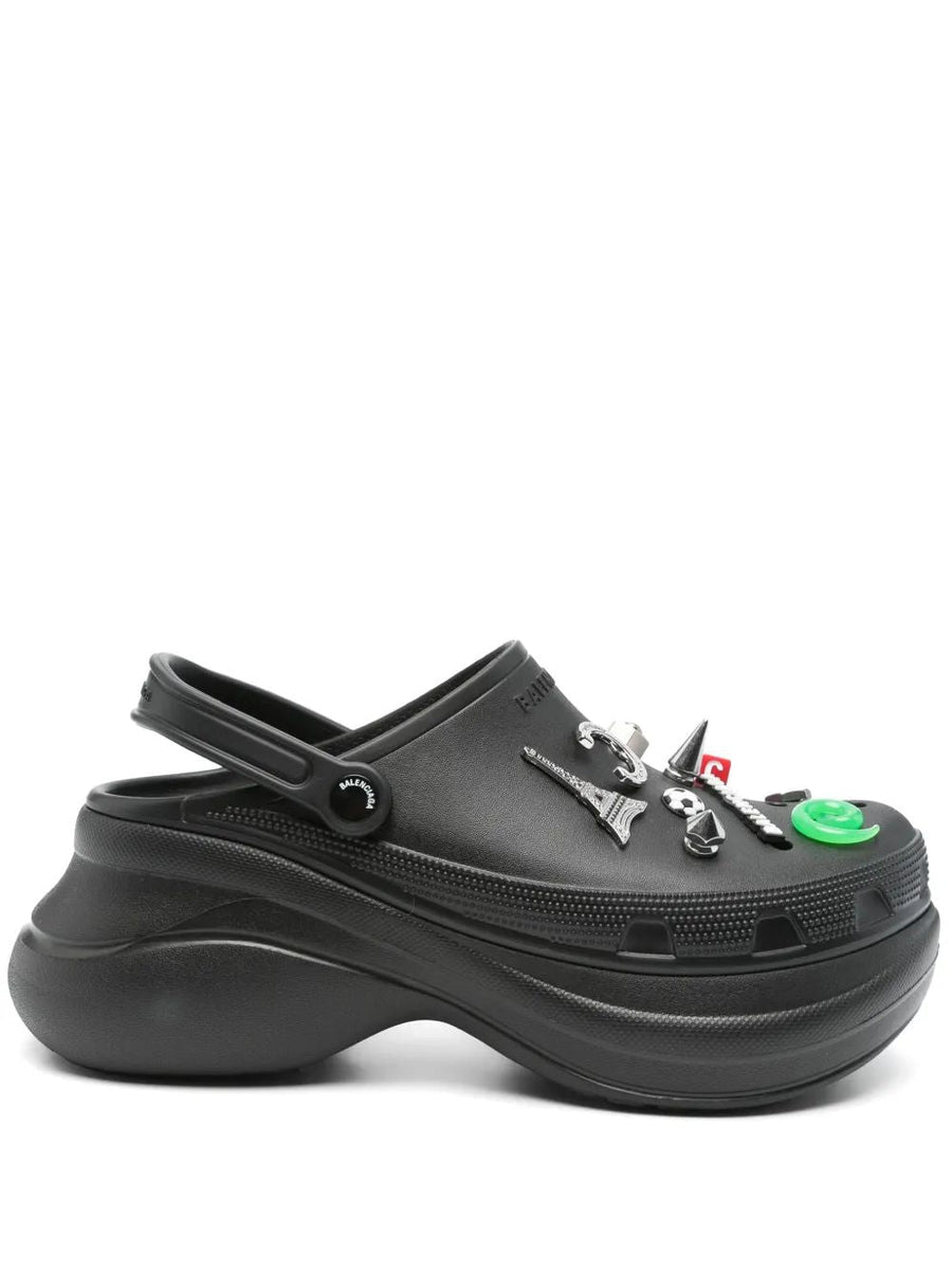 Balenciaga Shoes- BALENCIAGA Flat Jibbitz Sneakers for Men - SS25 Premium Designer Casual Shoes