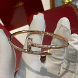 Close-up detail view of Cartier unisex jewelry piece