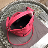 Front view of sleek statement women's handbag – women's statement bag
