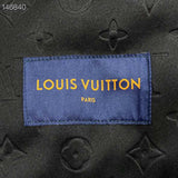 Back view of Louis Vuitton luxury clothing with tailored silhouette