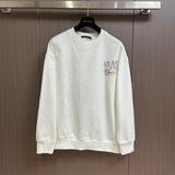 Front view of Louis Vuitton luxury clothing with tailored silhouette