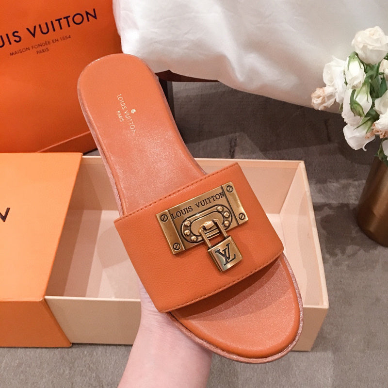 Louis Vuitton designer shoes full view