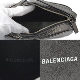 Authentic Balenciaga handbag Gray luxury fashion accessory