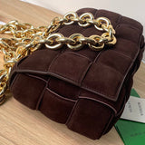 Contemporary Faux Leather Handbag - Statement Silhouette | Women's Fashion Handbag #1656 - product detail shot (image 10) of designer-inspired handbag