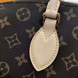 Back view of polished refined women's handbag – women's statement bag