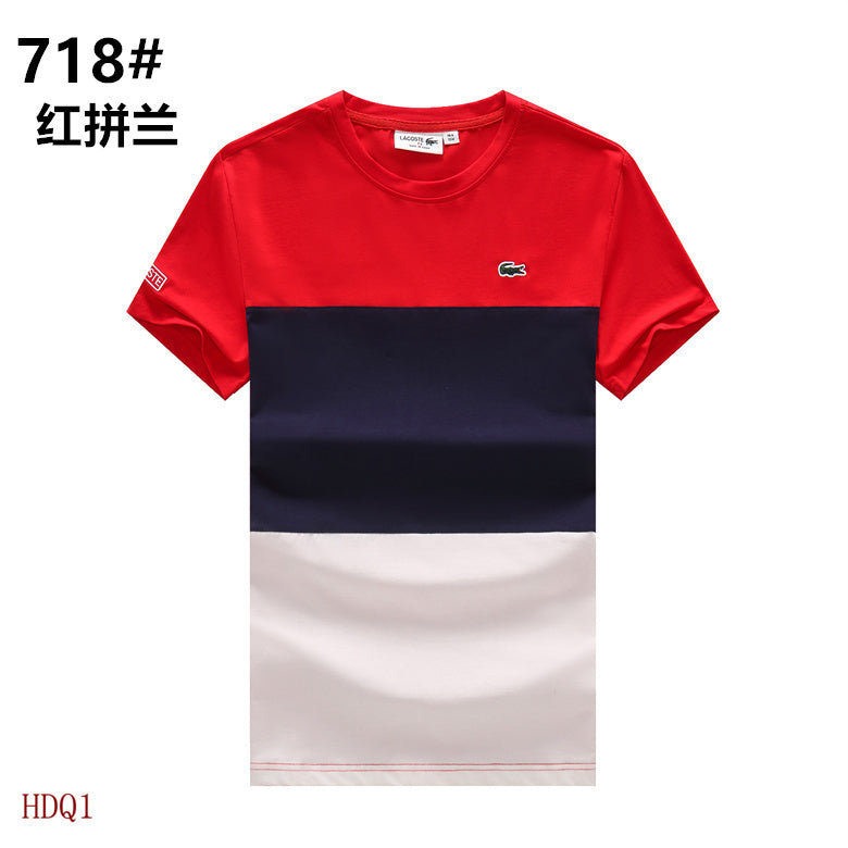Full styled look of Lacoste luxury clothing with tailored silhouette